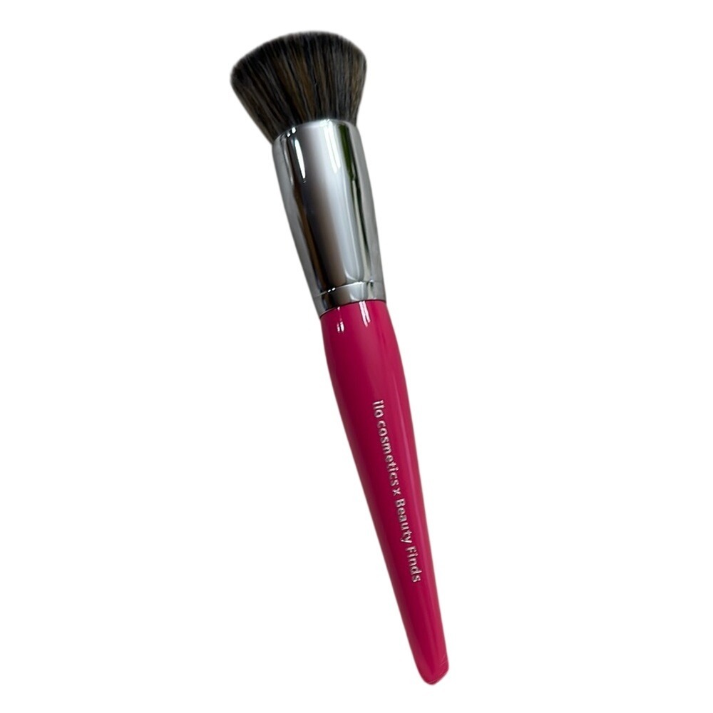 ilo Cosmetics‎ x Beauty Finds Pink Flat Top Kabuki Makeup Brush Foundation Buff